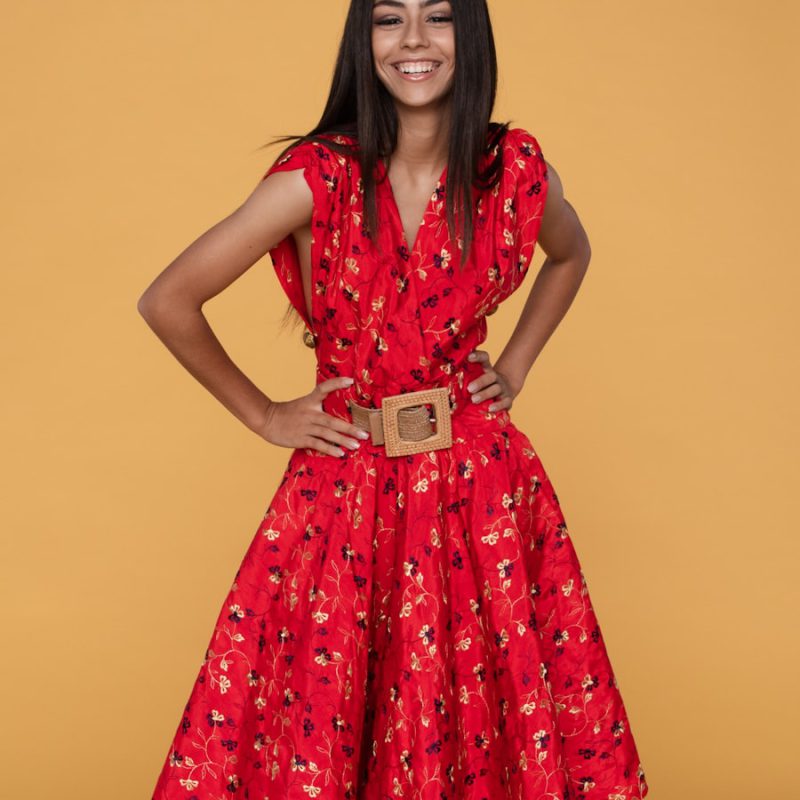Summer Floral Dress
